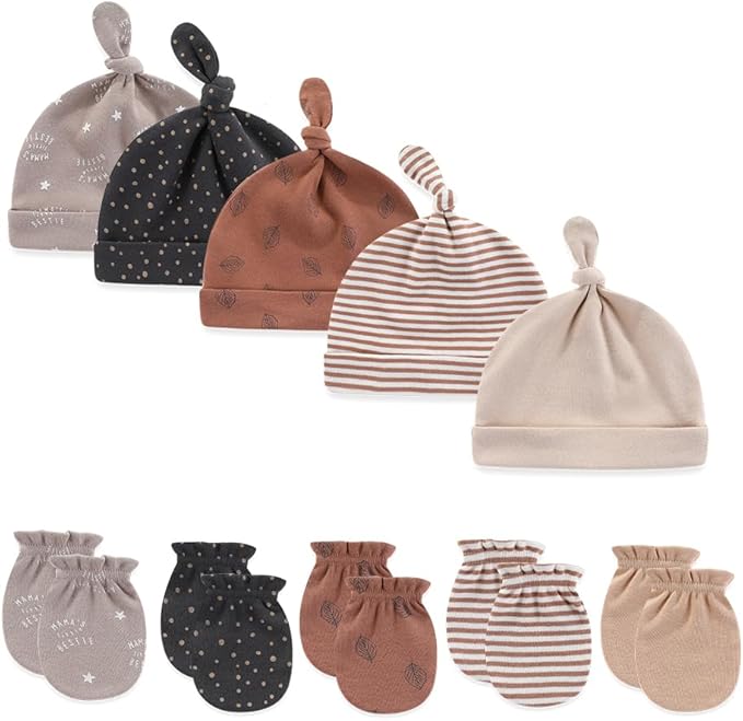 Kiddiezoom Unisex Baby Layette Essentials Giftset Clothing Set 19-Piece For Newborn Baby-BubblyBeeBaby