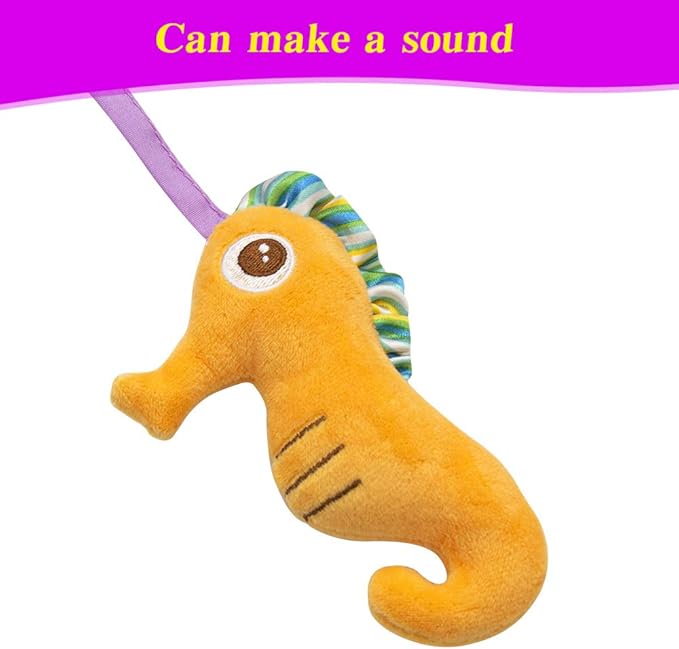 Caterbee Travel Arch Bassinet Toys for Baby Hanging on Stroller, Crib & Pram. Activity Toy bar for Baby Bouncer(Purle)-BubblyBeeBaby