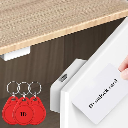 Hidden DIY/RFID Lock - Electronic Induction Lock for Wooden Cabinet, Drawer, Wardrobe & Letter Box-BubblyBeeBaby
