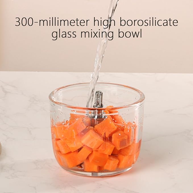 IAGREEA 9 IN 1 Baby Food Maker, 10oz Baby Food Puree Maker, Steamer Puree Blender with 3 Age Groups, Auto Cooking & Grinding, 24-Hour Appointment/450W Heating/Touch Control, Manual Mode, BPA-Free-BubblyBeeBaby