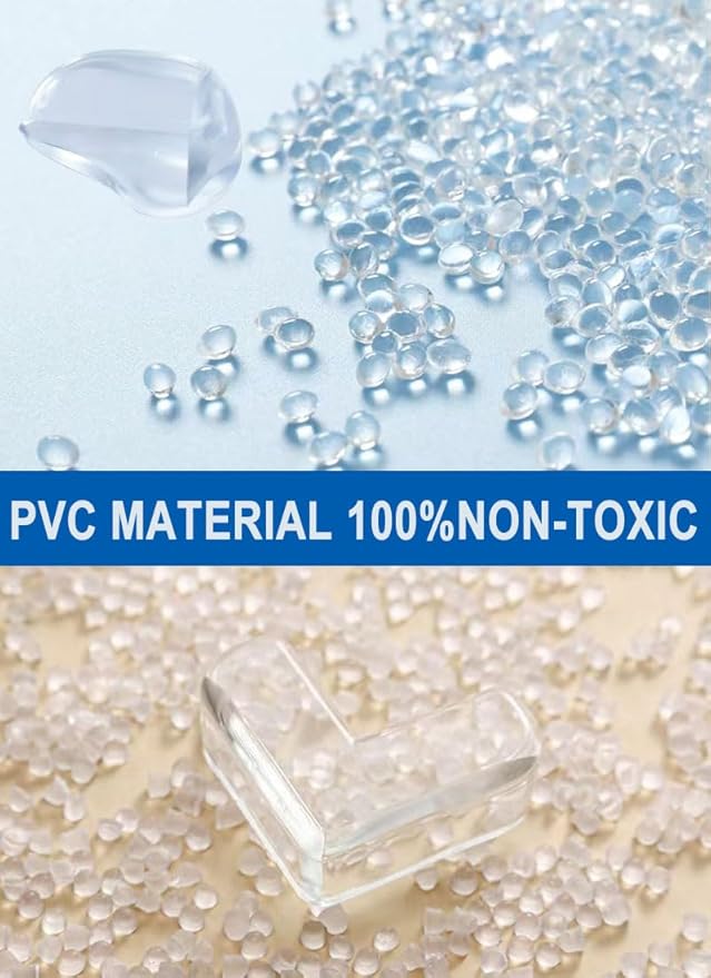 24 Pack Corner Protector for Baby, Corner Guards Corner Protectors for Furniture for Table Edges & Sharp Corners- Baby Proofing (L Shape+Round Shape)-BubblyBeeBaby