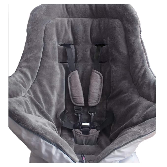 Anti-Kick Winter Water Proof Cozy Warmer Baby Footmuff Fits for Most of Strollers, Jogger, Reversible from Blanket to Sleeping Bag, Strap Position Adjustable,Safe and Practical Featurs-BubblyBeeBaby