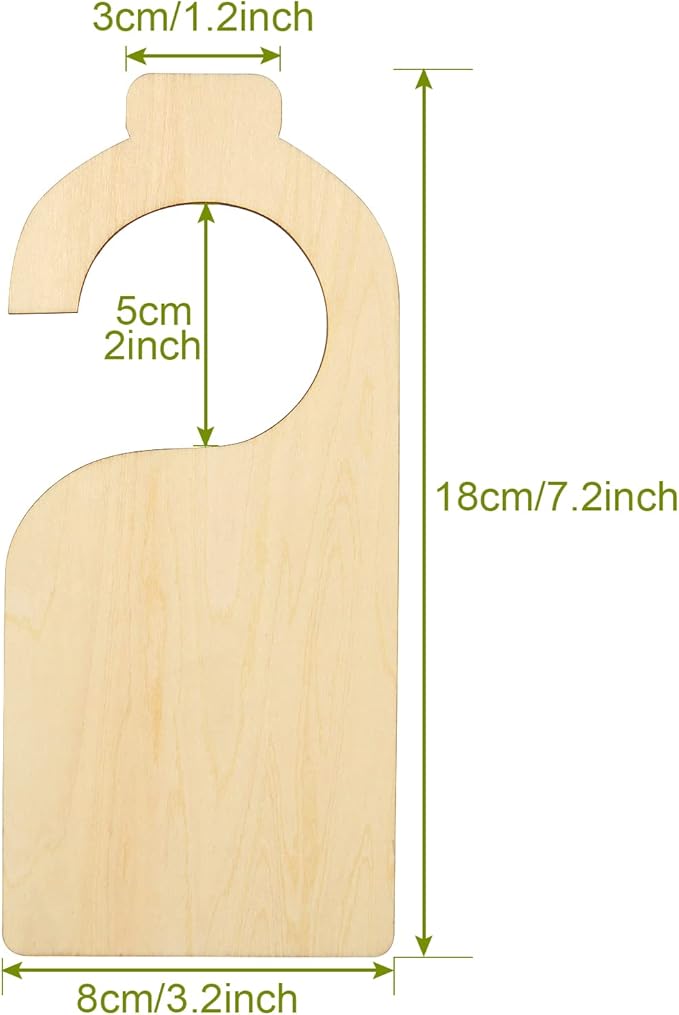 21 Pack Blank Clothing Rack Divider, Wooden Closet Size Divider, Closet Dividers Hanging Closet Dividers for Home Nursery Baby Clothes-BubblyBeeBaby