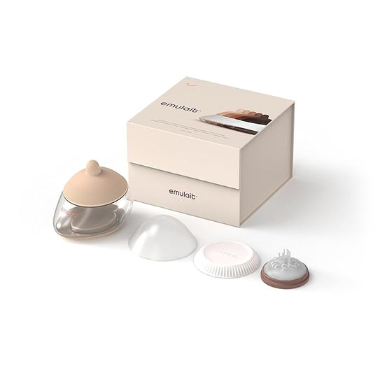 Anatomy Bottle Breast Shaped Baby Bottle - Fair - Shape 1-Responsive Flow Valve-BubblyBeeBaby