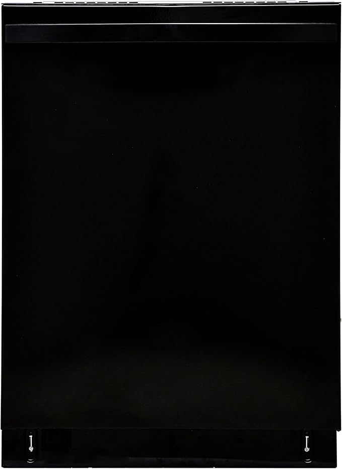 Kenmore 22-14629 24" Built-in Dishwasher-Quiet Tub with TurboDry, Leak, & SmartWash Soil Detection-15 Place Settings-49 DBA-Energy Star Certified, 24.61"D x 23.55"W x 33.88"H, Black-BubblyBeeBaby