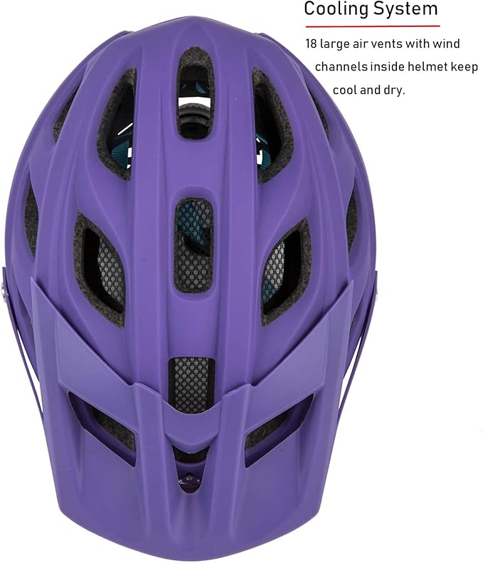 Kids Bike Helmet, SIFVO Kids Helmet 8+ Boys and Girls Bike Helmet with Cool Visor, Bike Helmets for Kids, Youth Bike Helmet Kids Mountain Bike Helmet Lightweight and Sturdy【55-58cm】-BubblyBeeBaby