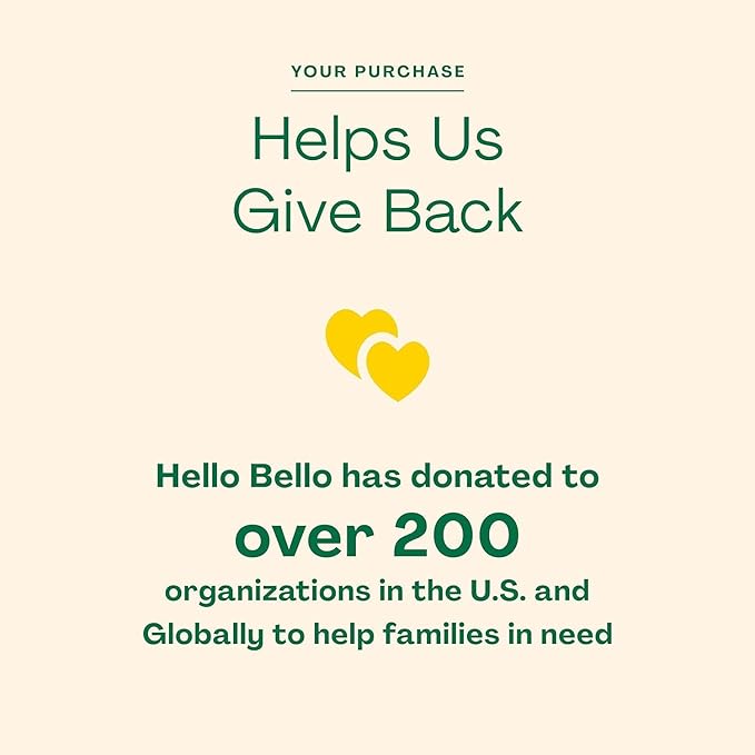 Hello Bello Mineral SPF 50 Face & Body Sunscreen Stick, Water Resistant and Reef Friendly Roll On Sun Protection, 1oz-BubblyBeeBaby