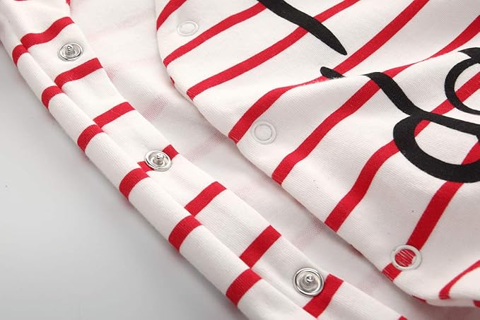 Kiddiezoom Baby and Toddler Boys'Snug Fit Footed One-Piece Romper Jumpsuit Cotton Cotton Footed Outfit-BubblyBeeBaby