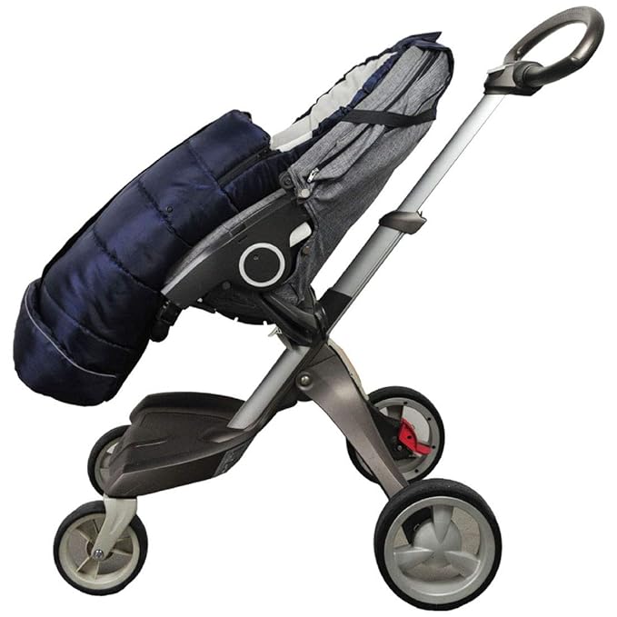 Go 3 Seasons Universal Stroller Footmuff, Warm Winter Bunting Bag for Toddler, Waterproof Sleeping Bag, Anti-Slip Height Adjustable, Winter Blanket-BubblyBeeBaby