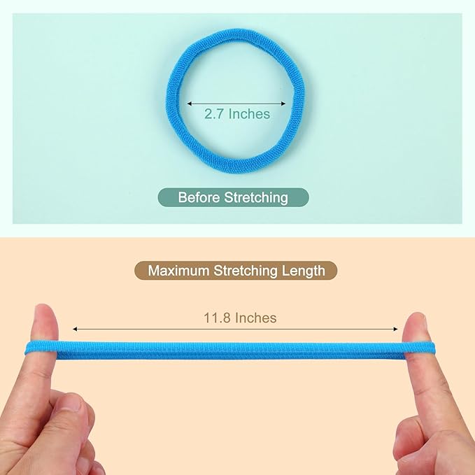 IQKidz 224 PCS Loom Loops Refill for Potholder Weaving Loom Kit Toys, Elastic DIY Arts and Crafts Loops Supplies for Kids Beginners, Perfect Birthday Gifts for 5 6 7 8-12 13 Year Old Girls-BubblyBeeBaby