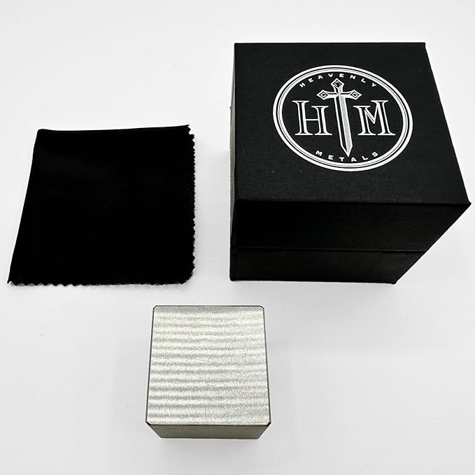 Heavenly Metals 4-Piece Cube 3D Puzzle for Adults – Stainless Steel Desk Toy and Fidget, Zero Tolerance Wire EDM Cut Office Gift for Men & Women-BubblyBeeBaby