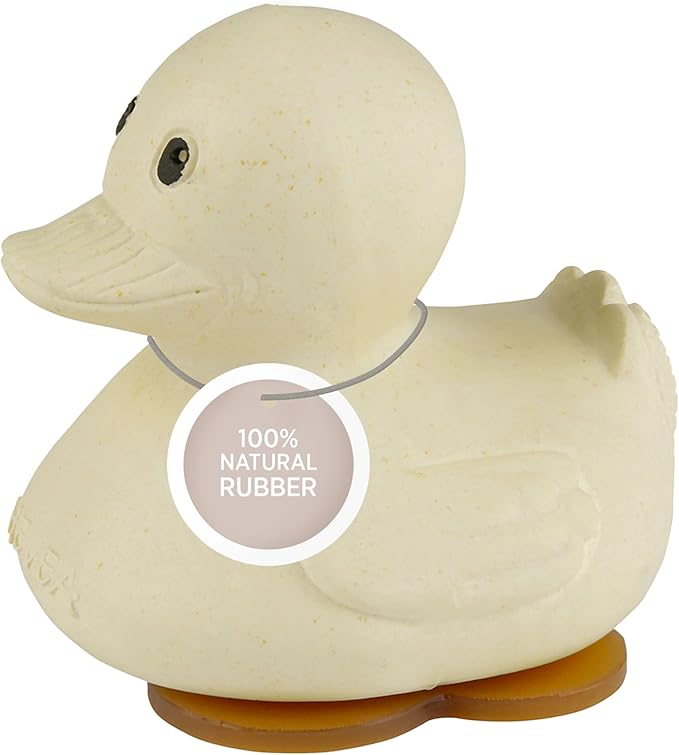 Hevea Squeeze'n'Splash Bath Toys (Duck)-BubblyBeeBaby