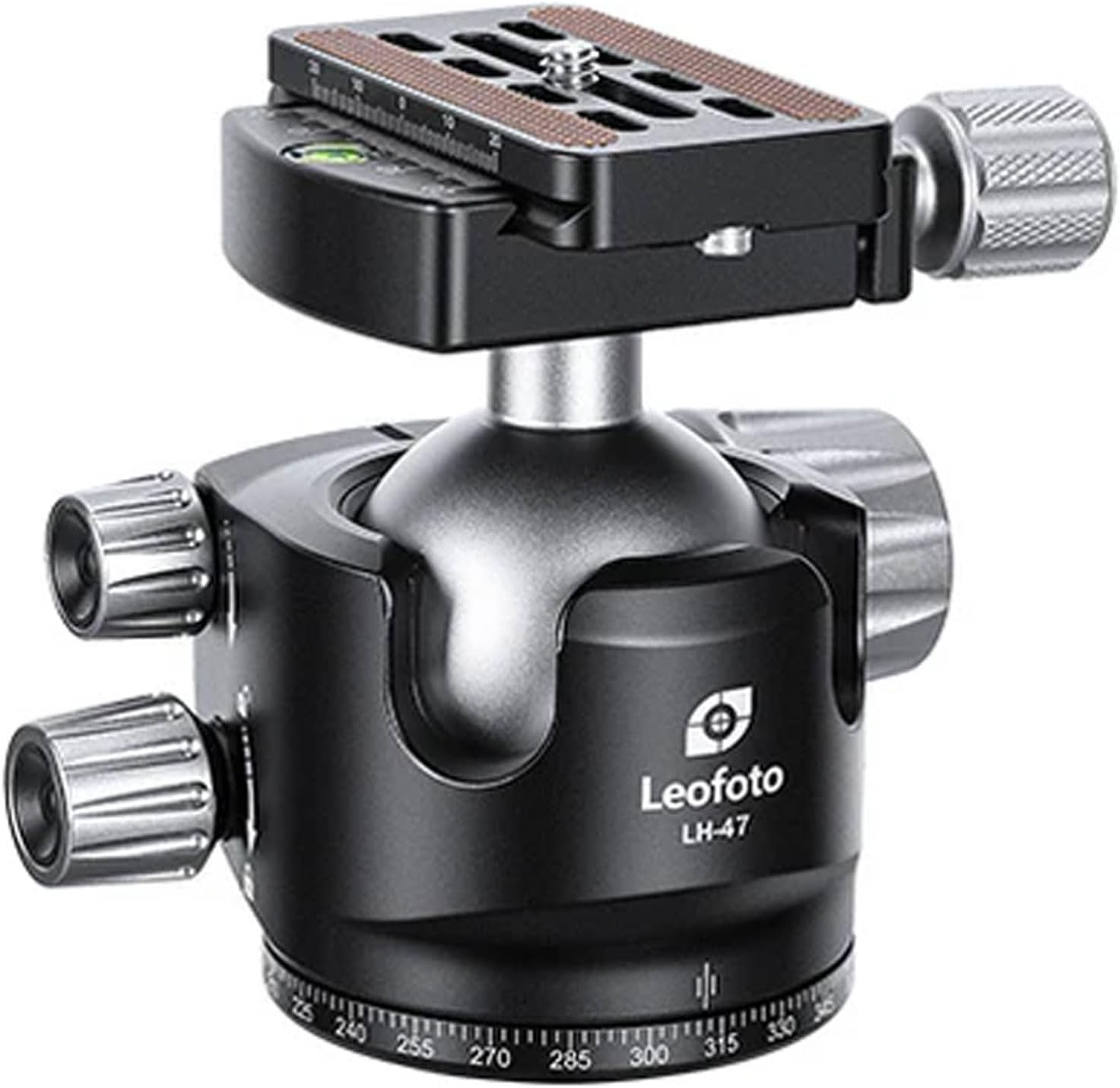 Leofoto Professional Camera Tripod, 63.9" Compact Carbon Fiber Tripod for DSLR Video Camcorder, 5 Leg Sections, 360° Ball Head, Max Load 20KG/44Lb (LS-365CX+LH-47)