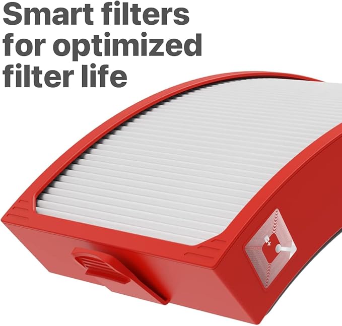 IQAir Atem X Smart Air Purifier for Large Room up to 1650 sq. ft., WiFi App Control, HyperHEPA Filters Wildfire Smoke, Viruses, Bacteria, Allergies, Asthma Triggers, Mold, Made in Germany-BubblyBeeBaby