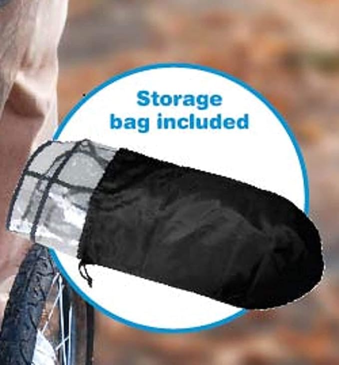 Graco Baby Jogging Stroller Universal Rain Cover, Ventilated Weather Shield, Waterproof, Windproof, Versatile Size to Fit Most Jogging Strollers, Vinyl, Clear, Plastic-BubblyBeeBaby