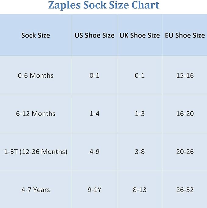 Zaples Baby Non Slip Grip Ankle Socks with Non Skid Soles for Infants Toddlers Kids Boys Girls-BubblyBeeBaby