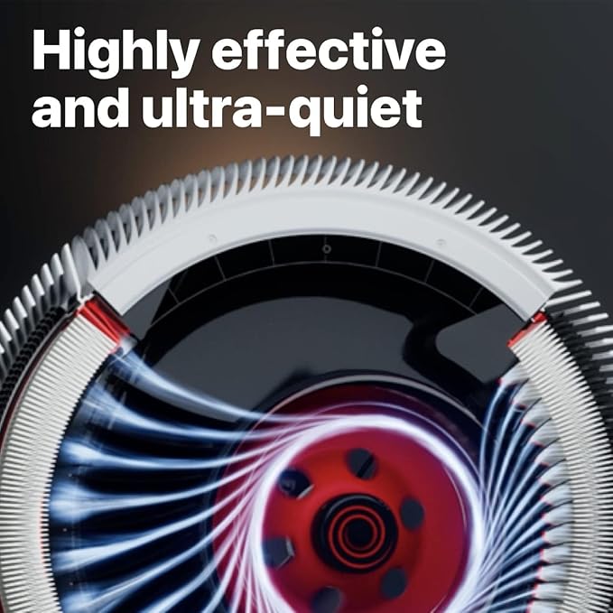 IQAir Atem X - 3Pack - Smart Air Purifier for Large Room up to 4950 sq. ft., WiFi App Control, HyperHEPA Filters Viruses, Bacteria, Allergies, Asthma, Mold, Pets, Dust, Odor; Made in Germany-BubblyBeeBaby