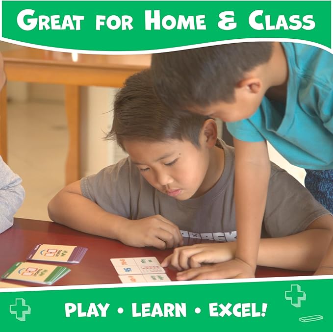 Kakooma JR PowerPack Math Games (Grades K-2) – Set of 3 Fun & Educational Card Games – Perfect for Home Learning, Fact Fluency & Enrichment-BubblyBeeBaby