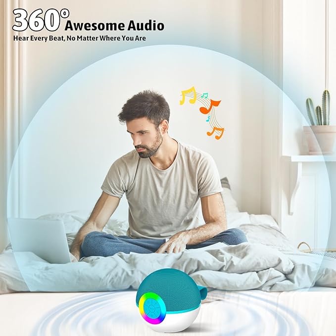 Karaoke Microphone Machine Toys for Kids Adults, Mini Portable Bluetooth Speaker with 2 Wireless Mics, Christmas Birthday Gifts for Boys Girls Ages 3 4 5 6 7 8 9 10 11 12+ Year (Green)-BubblyBeeBaby