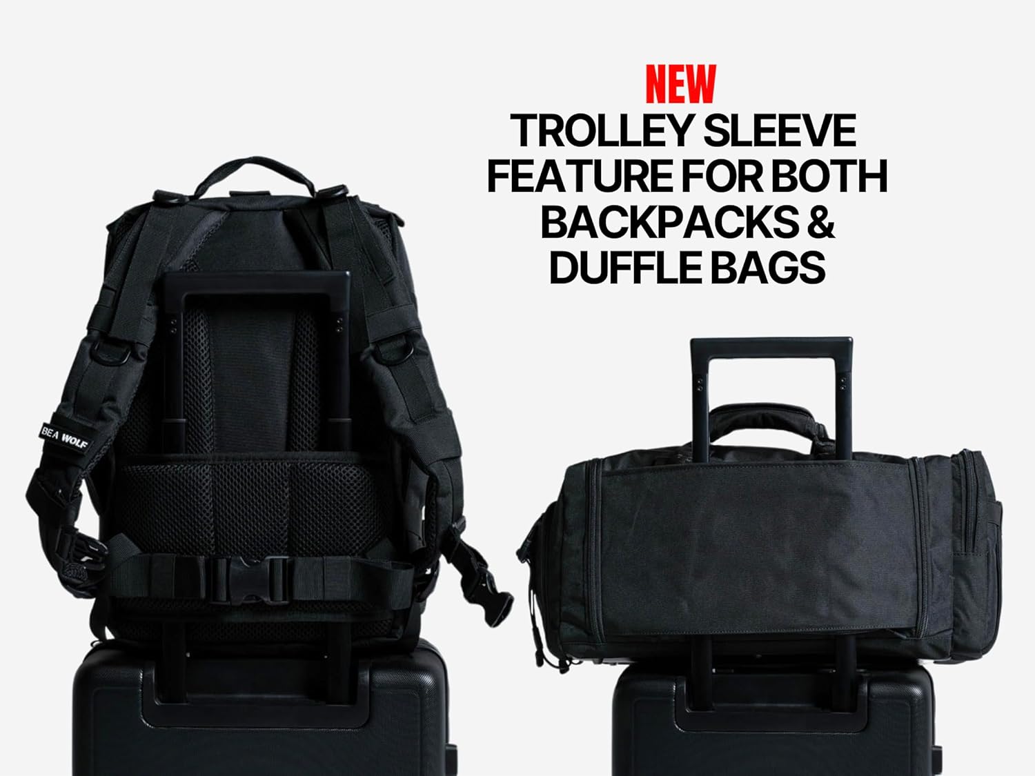 WOLFpak 35L Backpack (Alpha Black White Accents)