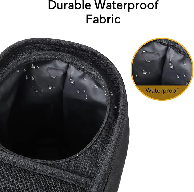 Momcozy Universal Stroller Organizer with Insulated Cup Holder Detachable Phone Bag & Shoulder Strap, Fits for Stroller like Uppababy, Baby Jogger, Britax, BOB, Umbrella and Pet Stroller-BubblyBeeBaby