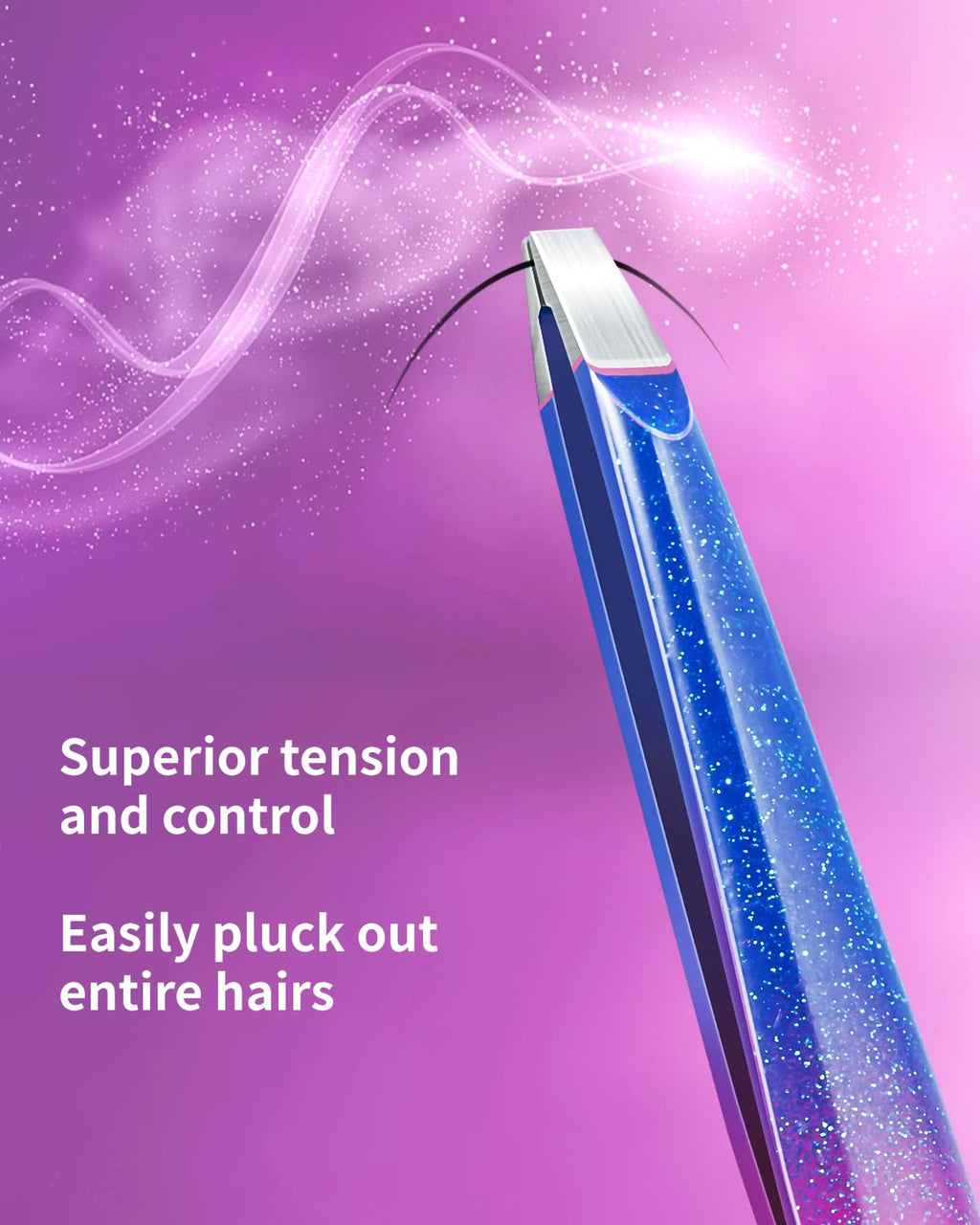 MORGLES Eyebrow Tweezers for Women and Nail Clipper Set with Travel Case Precision Tweezers for Facial & Ingrown Hair Removal with Scissors