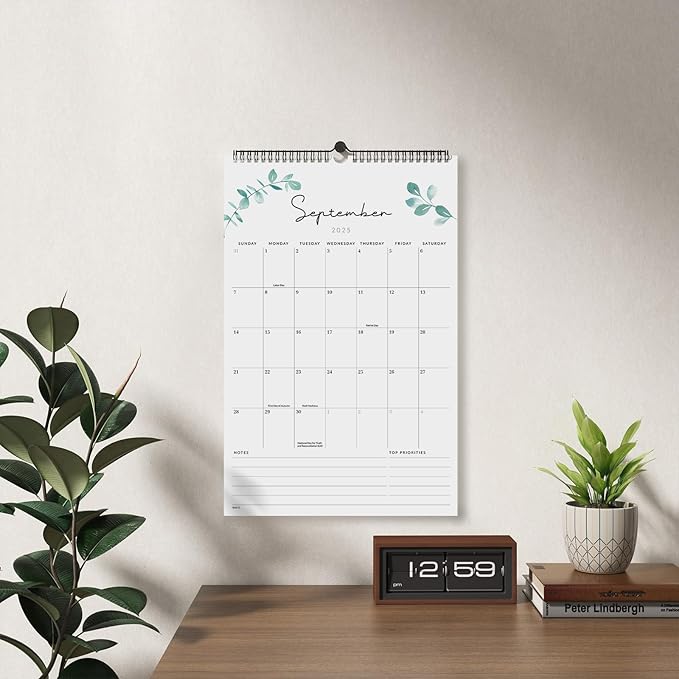 Jotsome Wall Calendar 2025-2026, Large Academic Monthly Calendar From July 2025 to December 2026 11"x17", Aesthetic Wall Decoration in Home and Office for Easy Organizing-BubblyBeeBaby