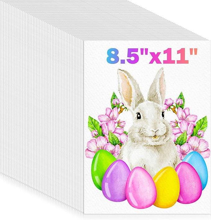 128 Sheets Watercolor Paper, Easter Basket Stuffers, 8.5"x11" Cold Press Water Color Paper, 140lb/300gsm Artist Sketch Easel Acrylic Painting Drawing Supplies for Watercolors, Watercolor Paint Set-BubblyBeeBaby