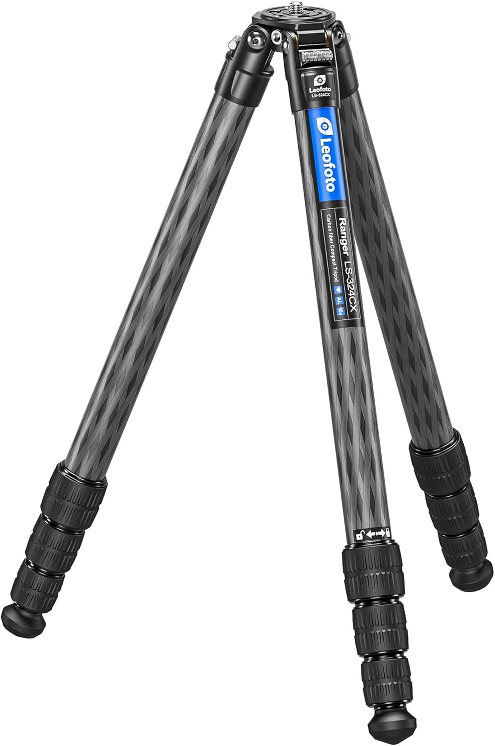 Leofoto 68" Carbon Fiber Tripod, Lightweight Travel Compact Professional Camera Tripod for DSLR Video Camcorder, Weight 3lbs, Max Loads 33lbs/15kg (LS-324CX)