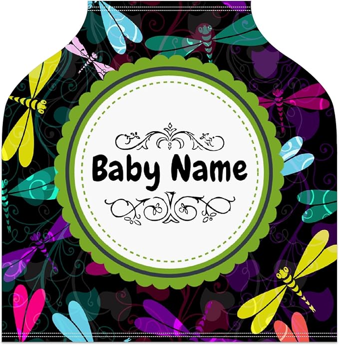 Baby Car Seat Stroller Cover Nursing Cover New Mom Breastfeeding Scarf Soft Stretchy Infant Carrier Cover Car Canopy Coverage-BubblyBeeBaby