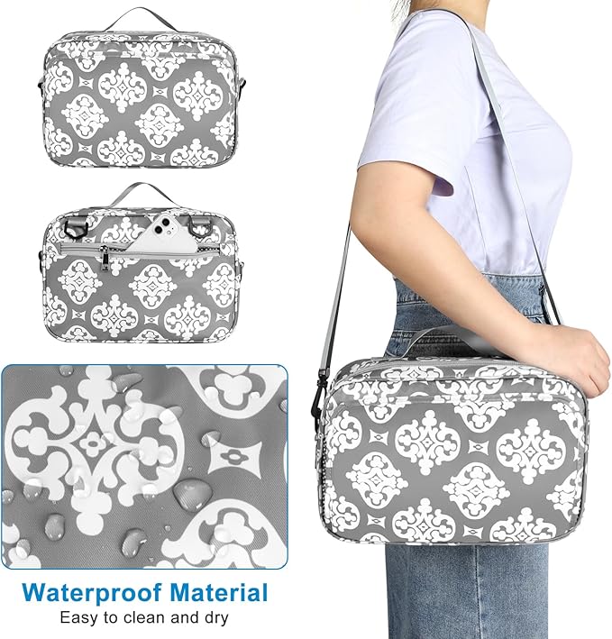 Accmor Stroller Organizer, Universal Stroller Organizer with Insulated Cup Holder Pocket, Dual Purpose Large Capacity Stroller Bag Caddy, Stroller Accessories Fits for Uppababy, Doona, Nuna Strollers-BubblyBeeBaby