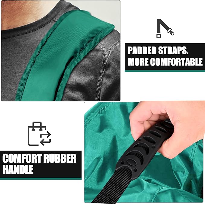 Car Seat Travel Bag for Airplane, Large Car Seat Bags for Air Travel with Comfort Padded Straps, Gate Check Storage Bag/Backpack for Carseat Airport, Carseat Cover Travel - Baby Travel Essential-BubblyBeeBaby