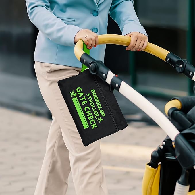 BOOMCLAP Durable stroller travel bag for airplane,stroller bag carseat cover for Double/Single/Jogging Strollers,Waterproof stroller gate check bag-BubblyBeeBaby