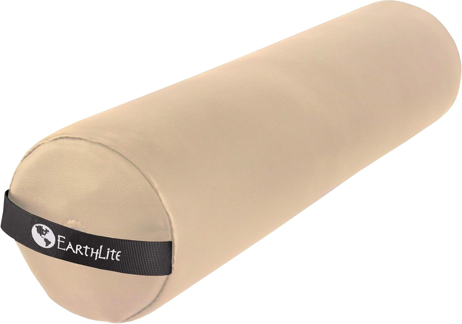 EARTHLITE Bolster Pillow Stowaway – Inflatable Massage, Travel & Leg Bolster, 100% PU Upholstery incl. Carry Strap/Adjustable Firmness/Back Pain Relief