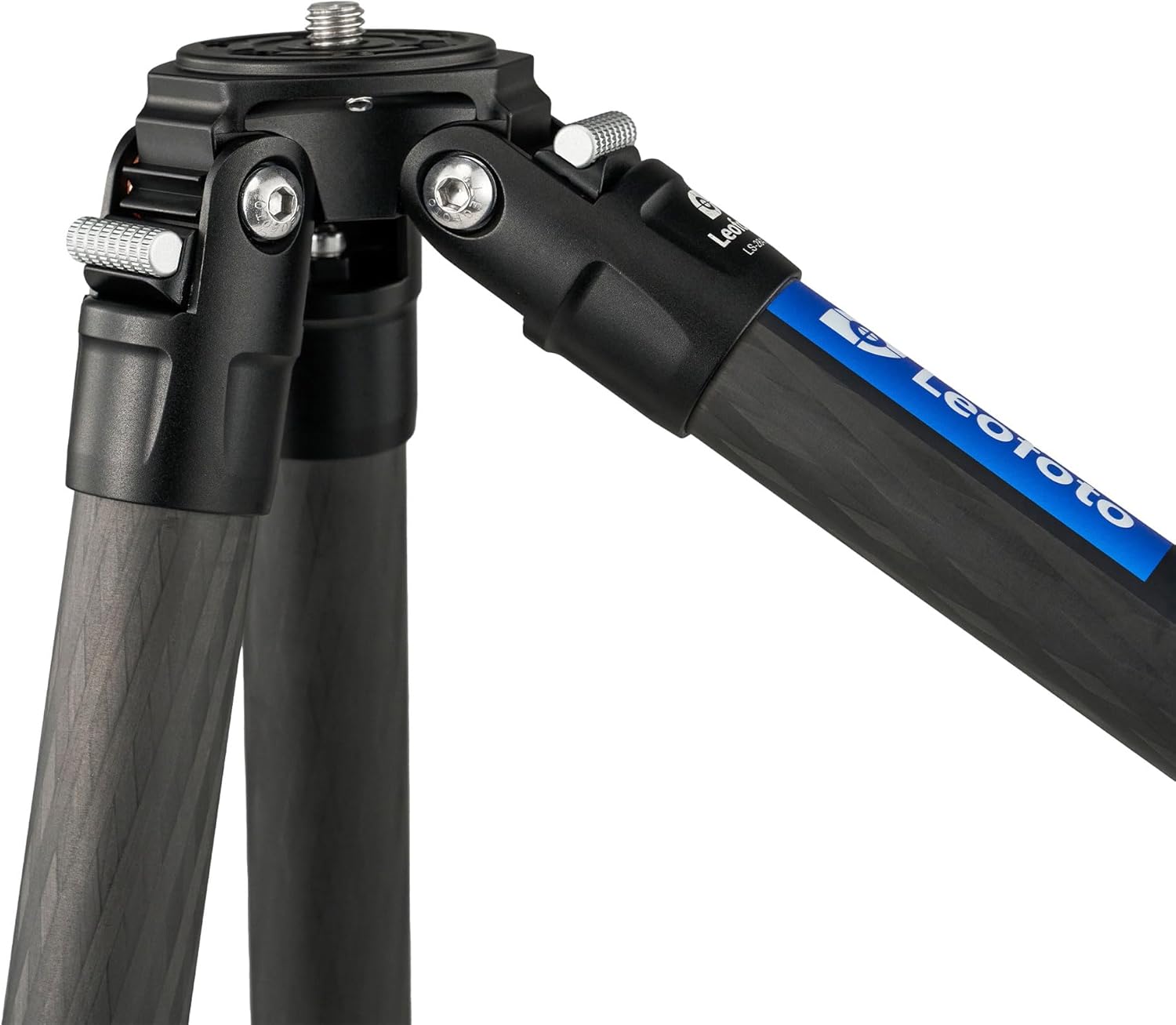 Leofoto Professional Camera Tripod, 45" Compact Carbon Fiber Tripod for DSLR Video Camcorder, 4 Leg Sections, 360° Ball Head, Max Load 6KG/13Lb (LS-224CX+LH-25)