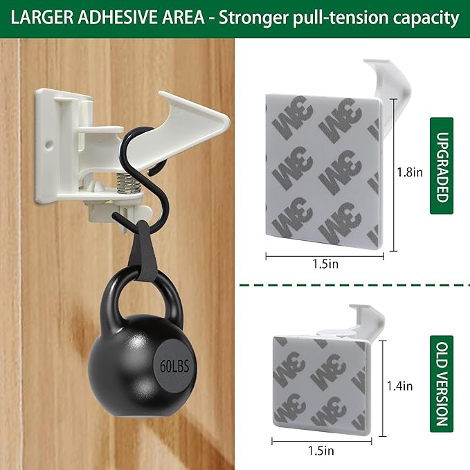 12 Pack Cabinet Locks Child Safety Latches - Vmaisi Baby Proofing Cabinets Drawer Lock with Adhesive Easy Installation - No Drilling or Extra Screws (White)-BubblyBeeBaby