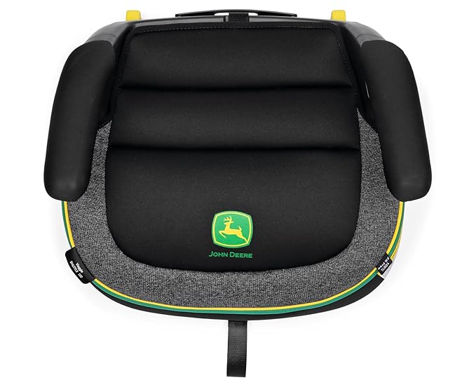 Peg Perego Viaggio Shuttle - Booster Car Seat - for Children from 40 to 120 lbs - Made in Italy - John Deere (Black & Green)-BubblyBeeBaby