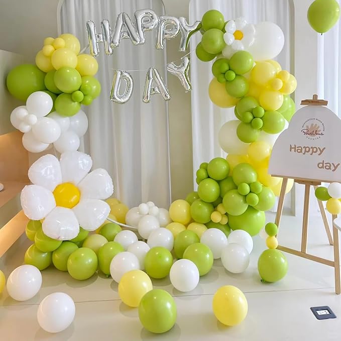 140pcs Light Green Round Balloons Different Sizes 18 12 10 5 Inch Latex Balloons for Arch Decoration Party Balloon Kit for Graduation Birthday Party Wedding Balloon Baby Shower Decoration-BubblyBeeBaby