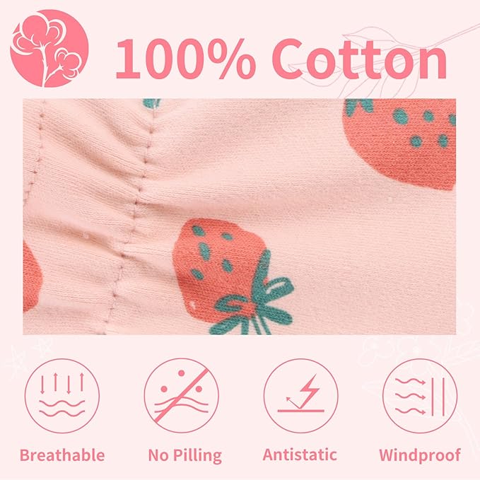 Newborn Baby Mittens Infant No Scratch Gloves Cotton Mitts for Baby Girls Boys-BubblyBeeBaby