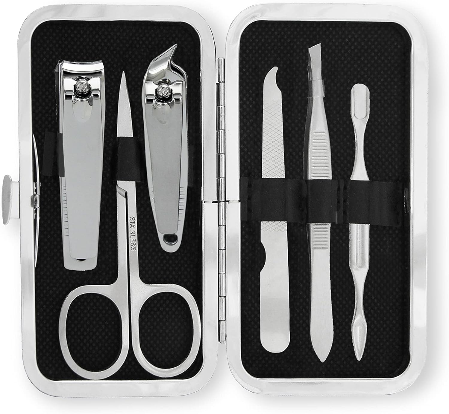 Amazon Basics 6-Piece Essential Travel Manicure Kit