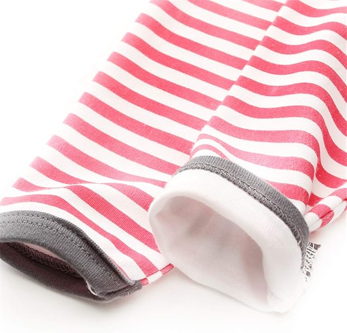 Kiddiezoom Baby and Toddler Boys'Snug Fit Footed One-Piece Romper Jumpsuit Cotton Cotton Footed Outfit-BubblyBeeBaby