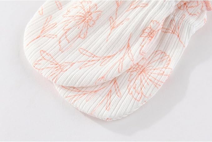 Cute Baby Girl Hats Mittens Set 10-Pack New Born Boy Caps Gloves Suit 0-6 Months Infant Accessories-BubblyBeeBaby