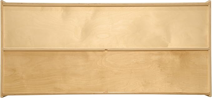 2-Shelf Kids Bookshelf & Toy Storage Organizer | 3-Section Montessori Shelves for Home & Classroom Organization & Storage-BubblyBeeBaby