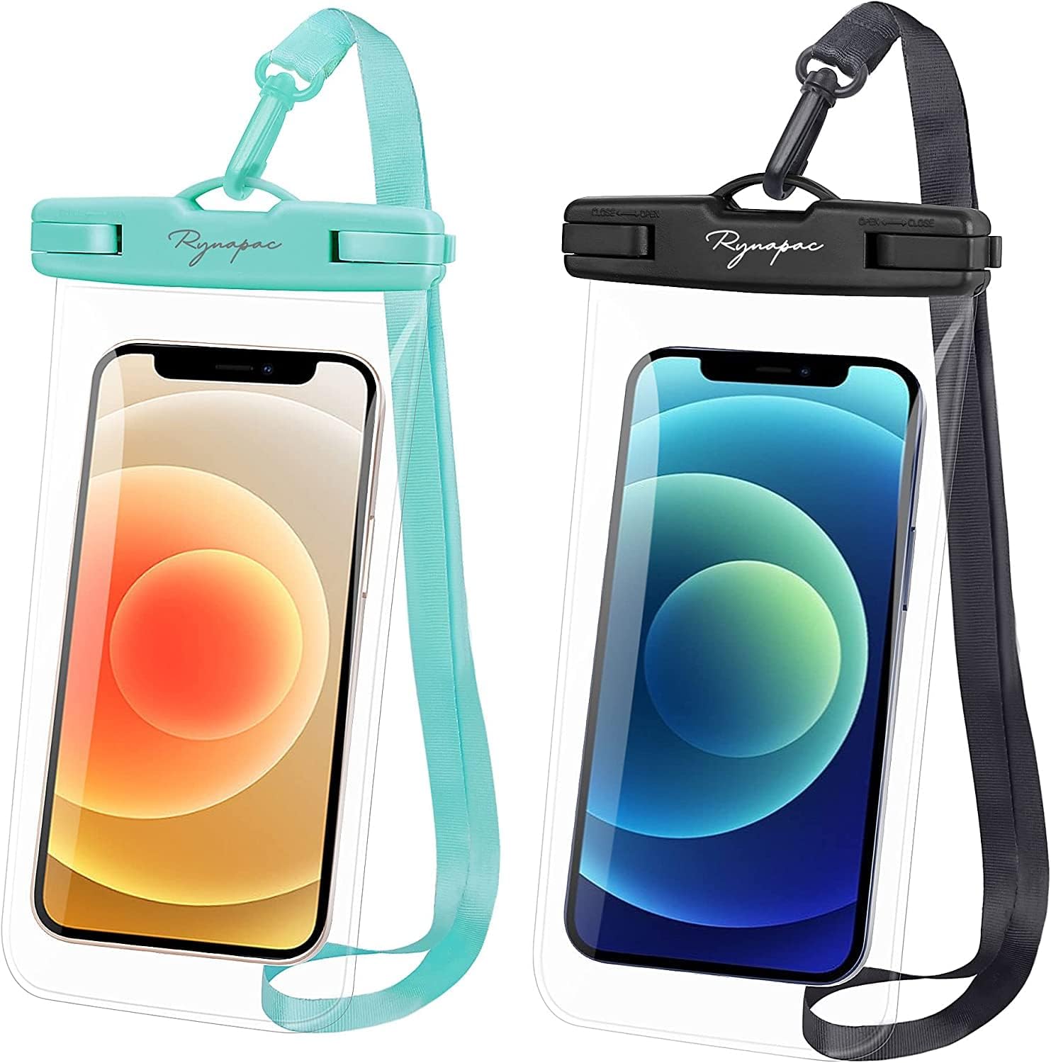 Waterproof Phone Pouch Bag - 7.5in Waterproof Phone Case for Beach Travel Must Haves, IPX8 Dry Bag with Lanyard for iPhone 16 15 Pro Max Galaxy S24+ S23 Pixel 8a, Cruise Essentials