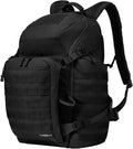 52L Tactical Backpack Military Molle Assault Pack - 3 Day Bugout Survival Rucksack, Hydration Compatible, Black