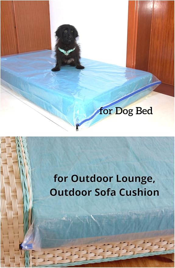 2 Pack Crib Mattress Storage Bags with Zipper -5 Mil Plastic Waterproof Crib Mattress Bags for Moving and Storage-BubblyBeeBaby