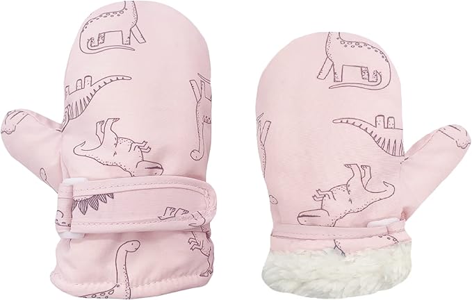 Toddler Gloves Kids Mittens Winter Warm Lined Fleece Gloves Waterproof Snow Baby Mitten for Boys Girls-BubblyBeeBaby