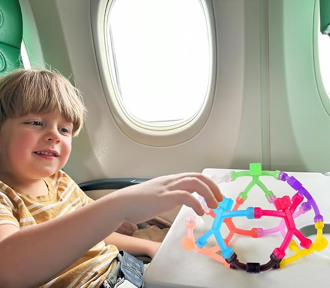 12 PCS Magnetic Travel Toys for Kids, Creative, Portable and Educational, Magnetic-People-Magnet-Men: Cute Robot & Funny Magnets, Small Fidget Toys for Classroom Prizes, Easter Egg Stuffers, Office-BubblyBeeBaby