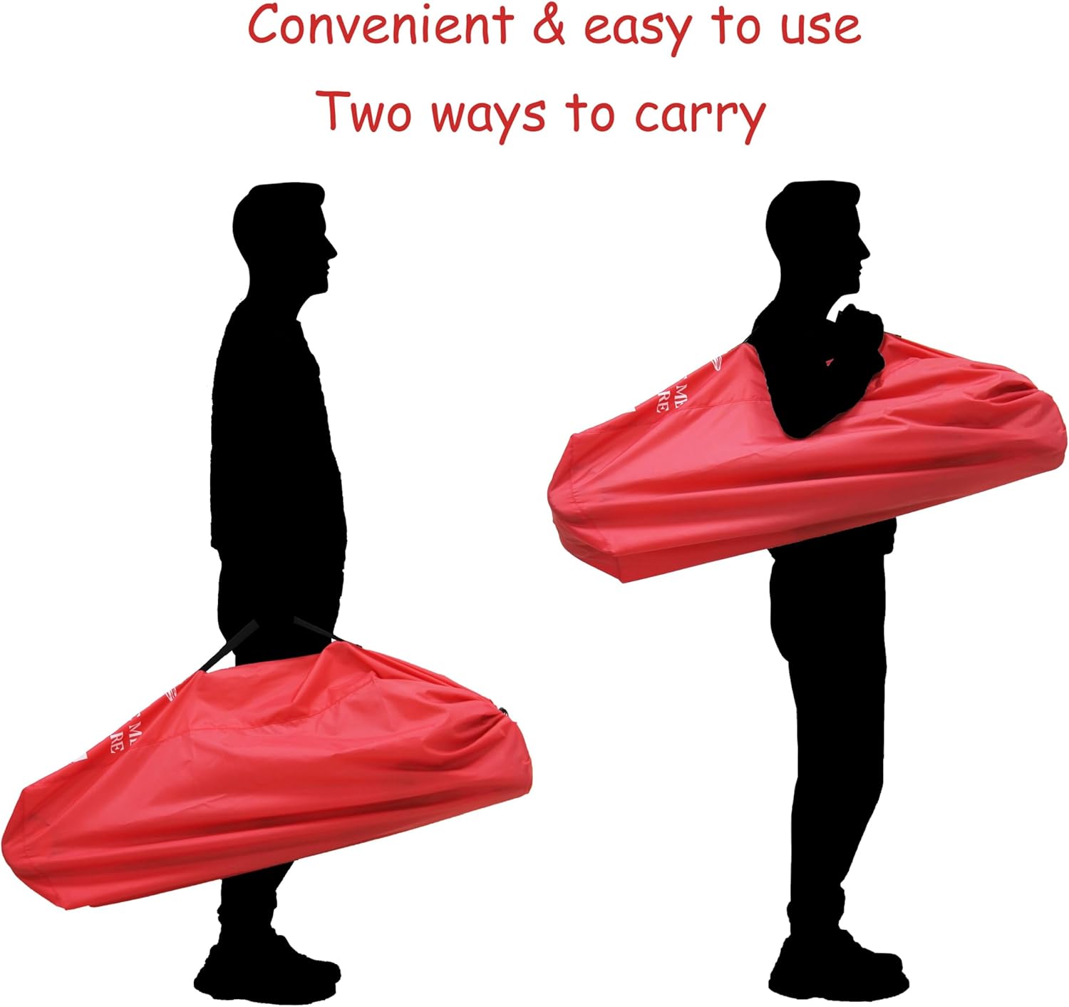 Stroller Travel Bag for Airplane, for Single Umbrella Strollers, Red