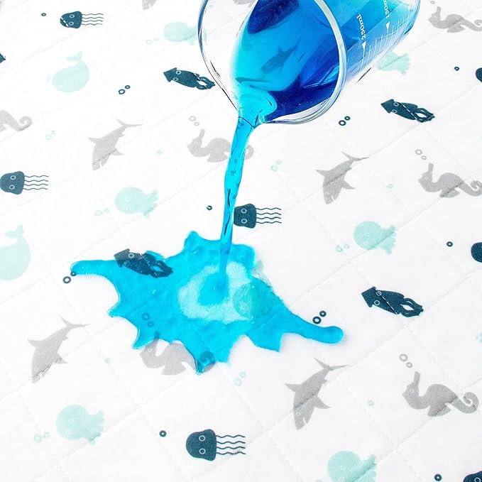 Incontinence Bed Pads 2 Pack, Bed Pads Washable Waterproof, Pee Pads for Kids, Adults, Elderly, and Pets, Bed Wetting Pads for Twin and Toddler Beds, Reusable Puppy Pads, Non Slip and Easy to Change-BubblyBeeBaby